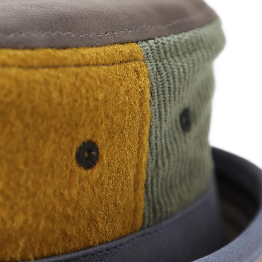 MIX PATCH PORKPIE HAT