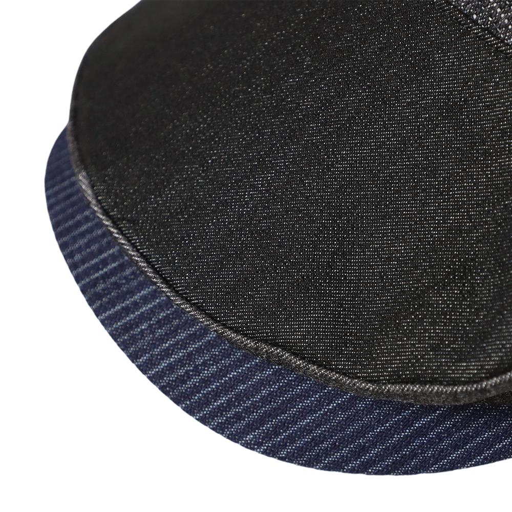 デニムスラッシュ切替ハンチング