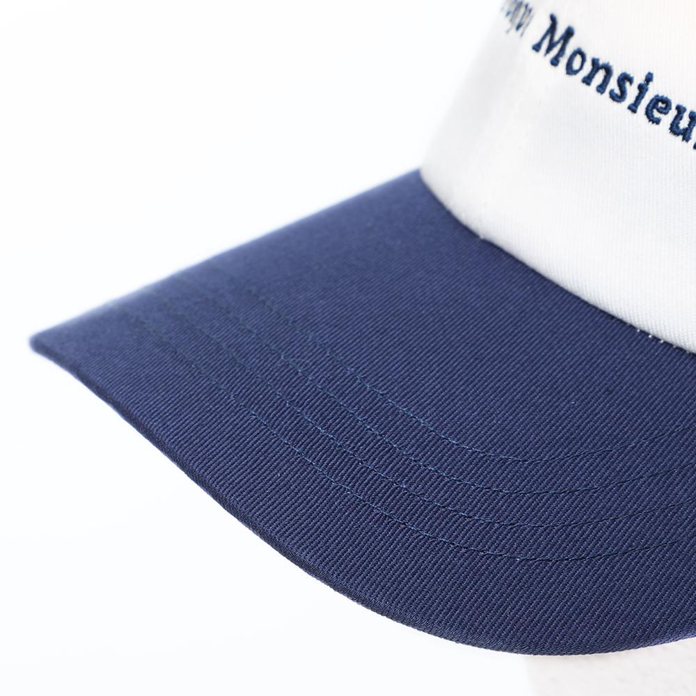 CroqueMonsieurツートーンキャップ