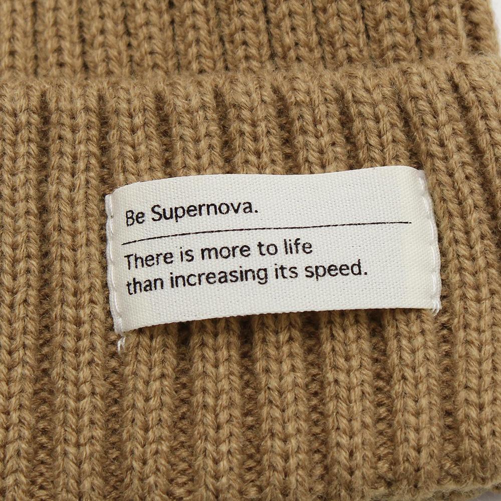 シンプルリブニットワッチ