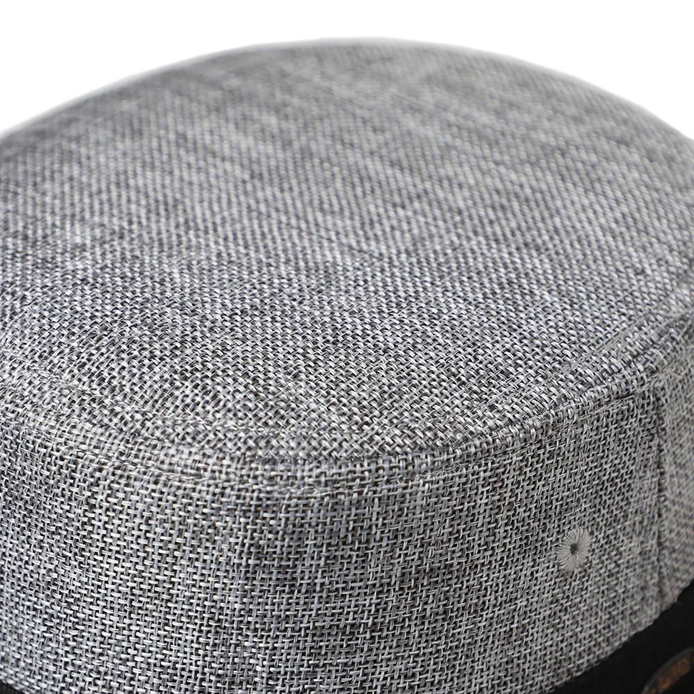 LINEN LIKE PORKPIE HAT