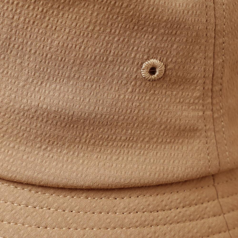 シアサッカーワッペンバケットHAT