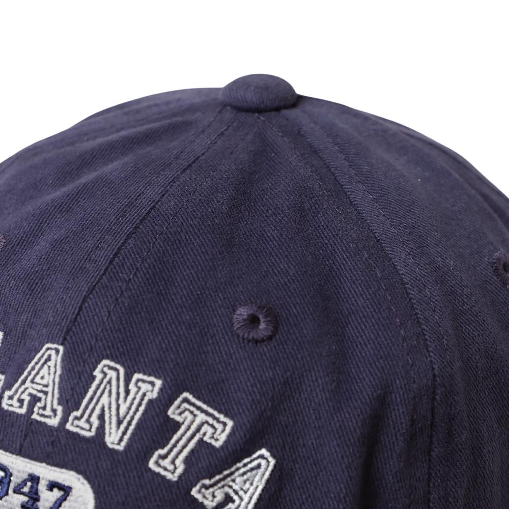 カレッジロゴ刺繍キャップ