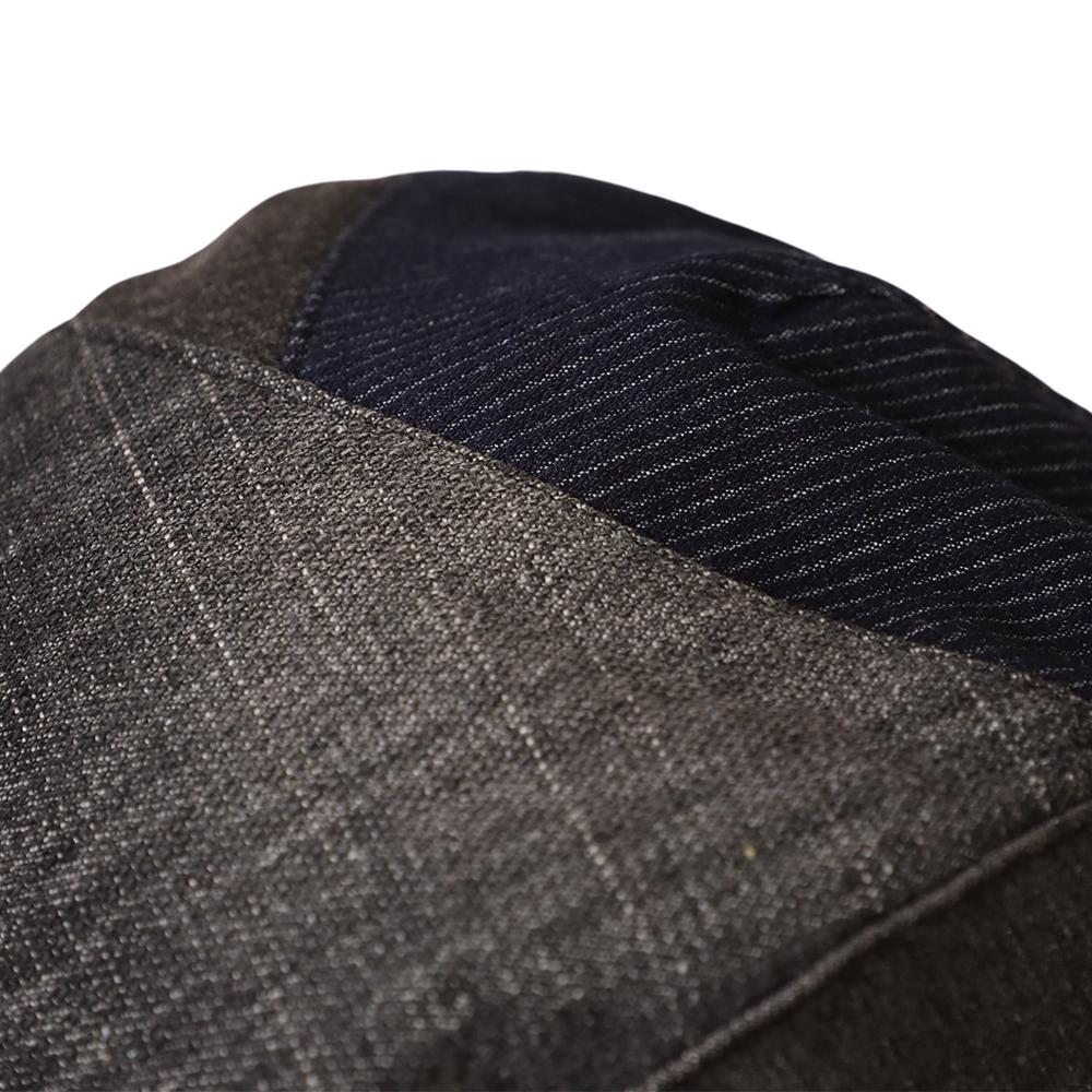 デニムスラッシュ切替ハンチング