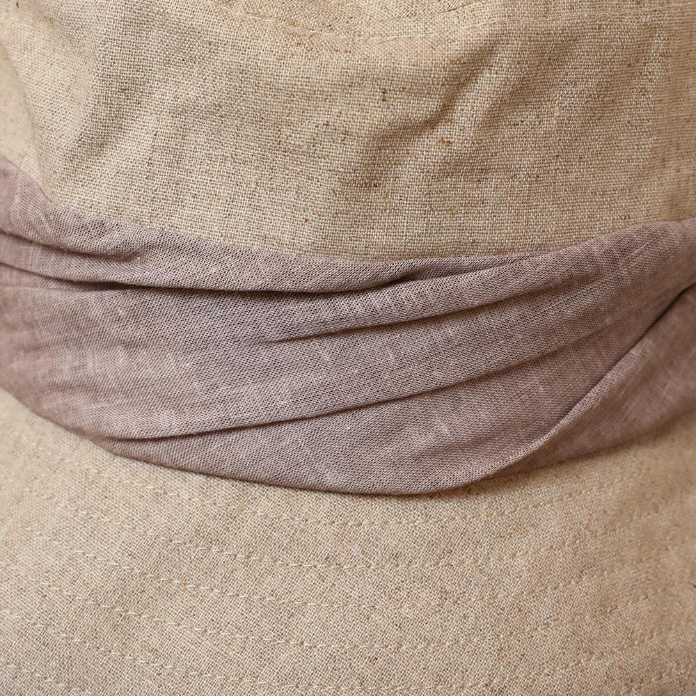 リネン混ツートーンセーラー