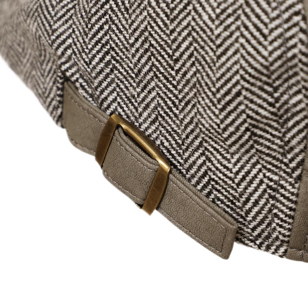 デニム風コーデュロイパッチワークハンチング