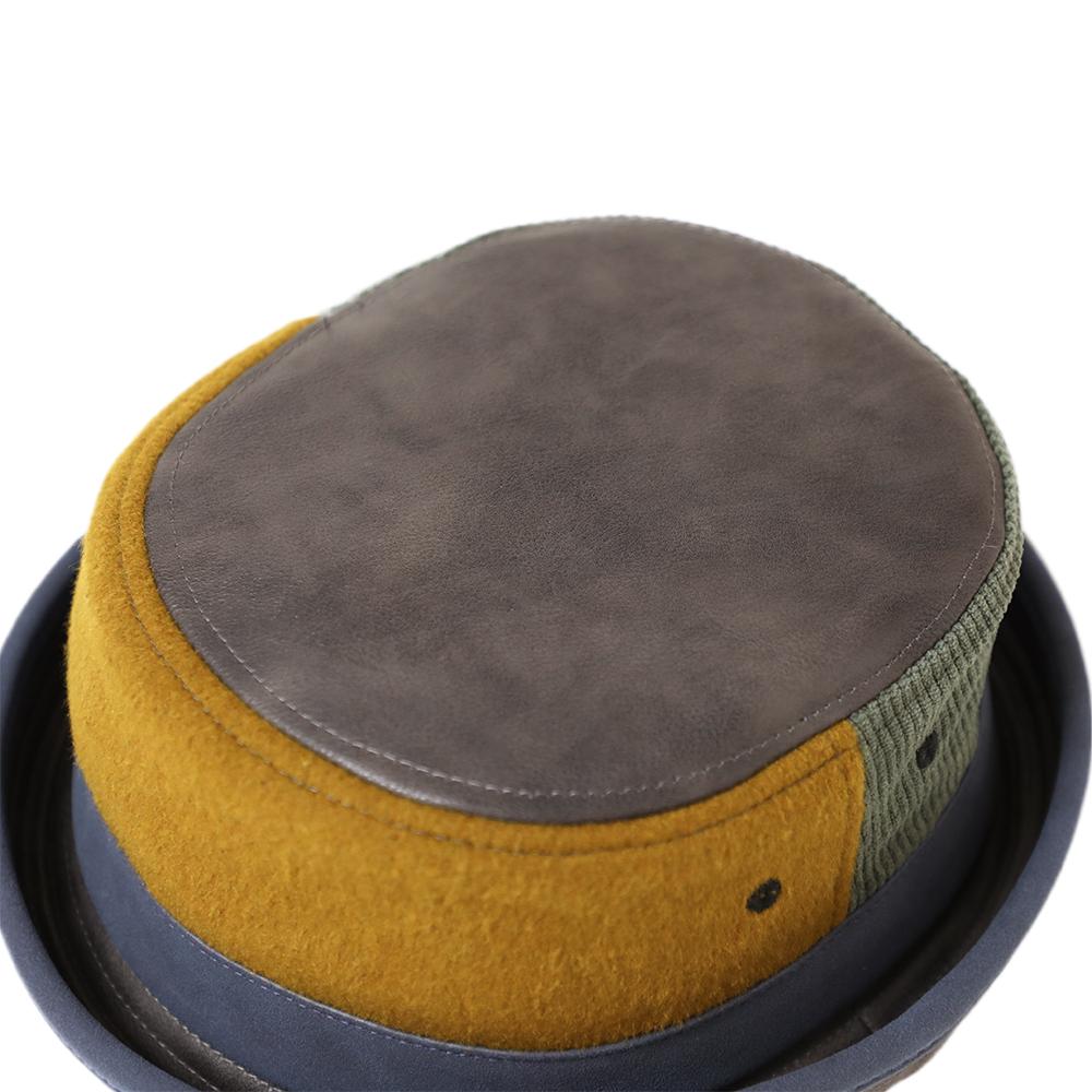 MIX PATCH PORKPIE HAT