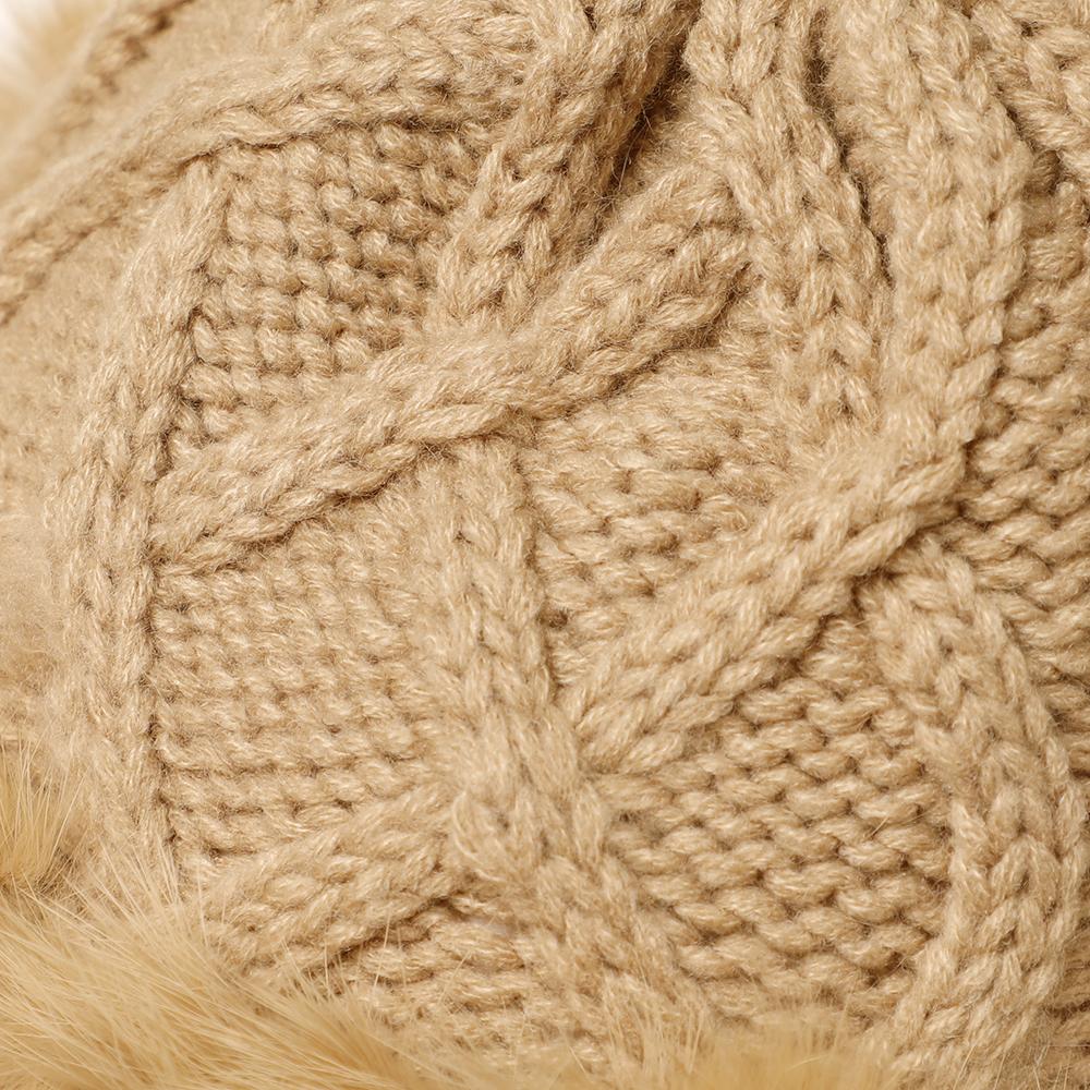 ボリュームラビットファーアーガイルワッチ