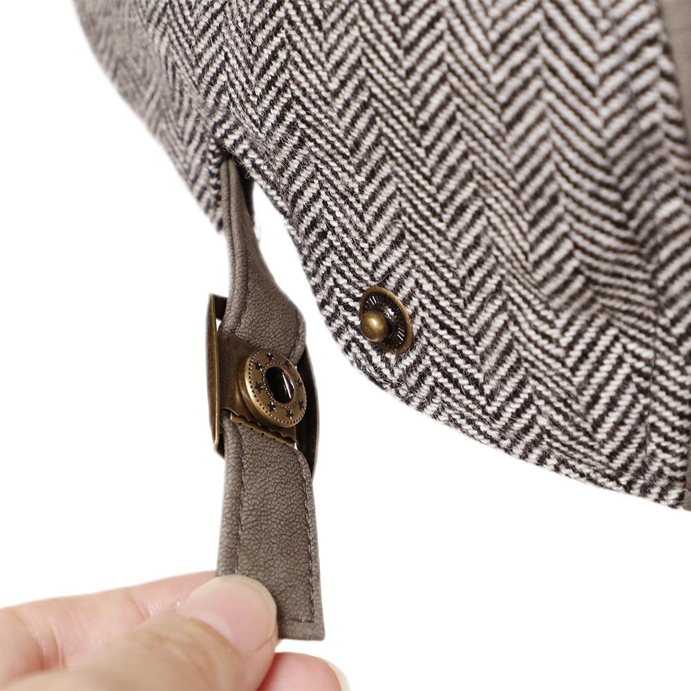 デニム風コーデュロイパッチワークハンチング