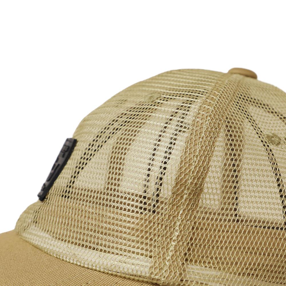 ラバーメッシュタグキャップ