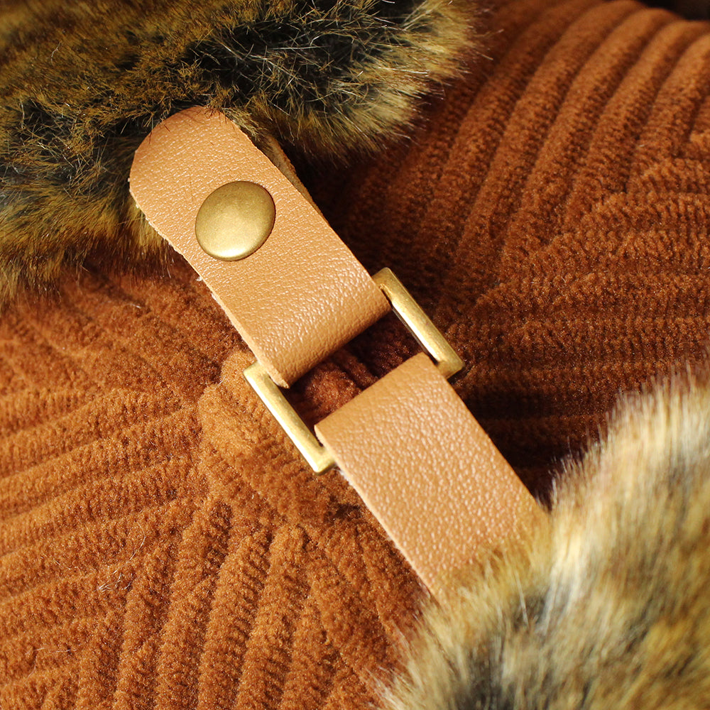 太コーデュロイ フライトキャップ