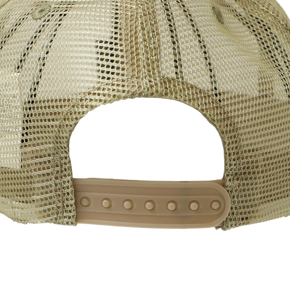 ラバーメッシュタグキャップ