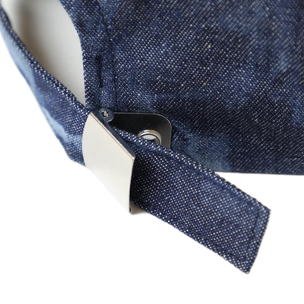 デニムタイダイ刺繍キャップ