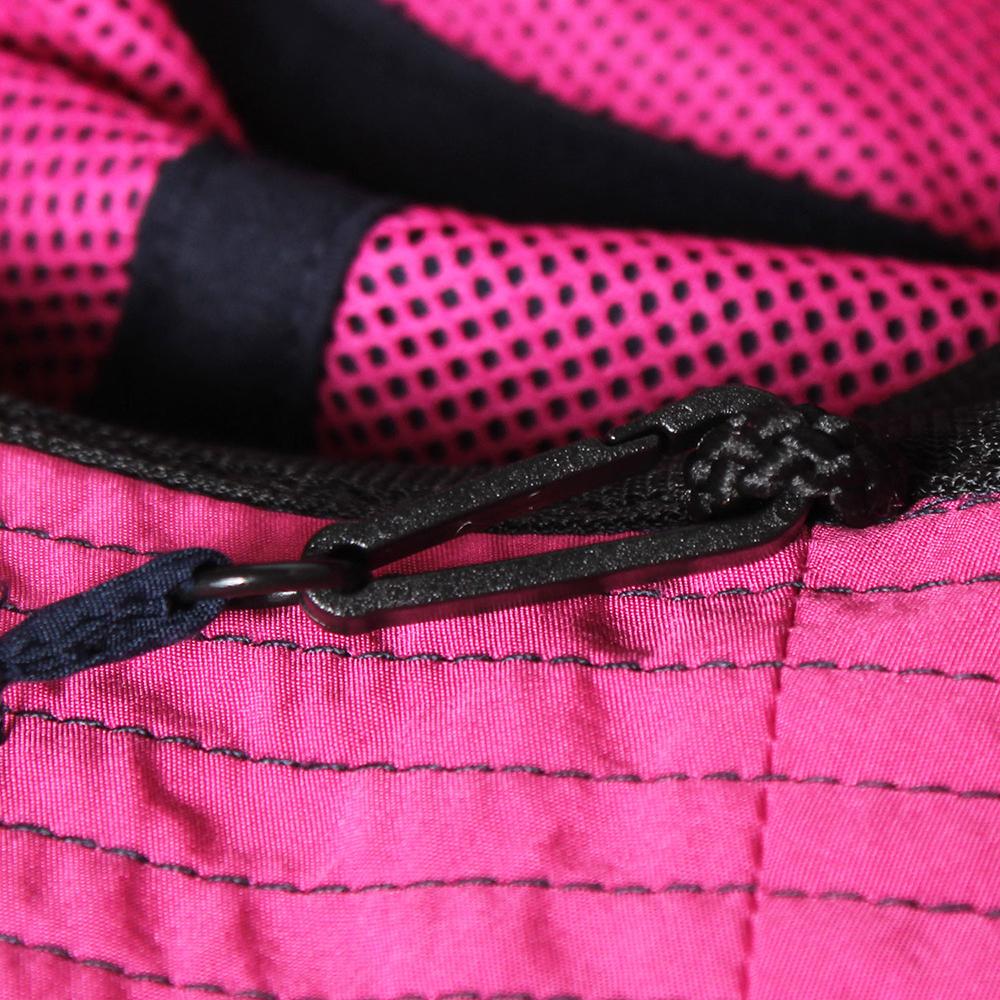 撥水遮光配色垂れ付きサファリ