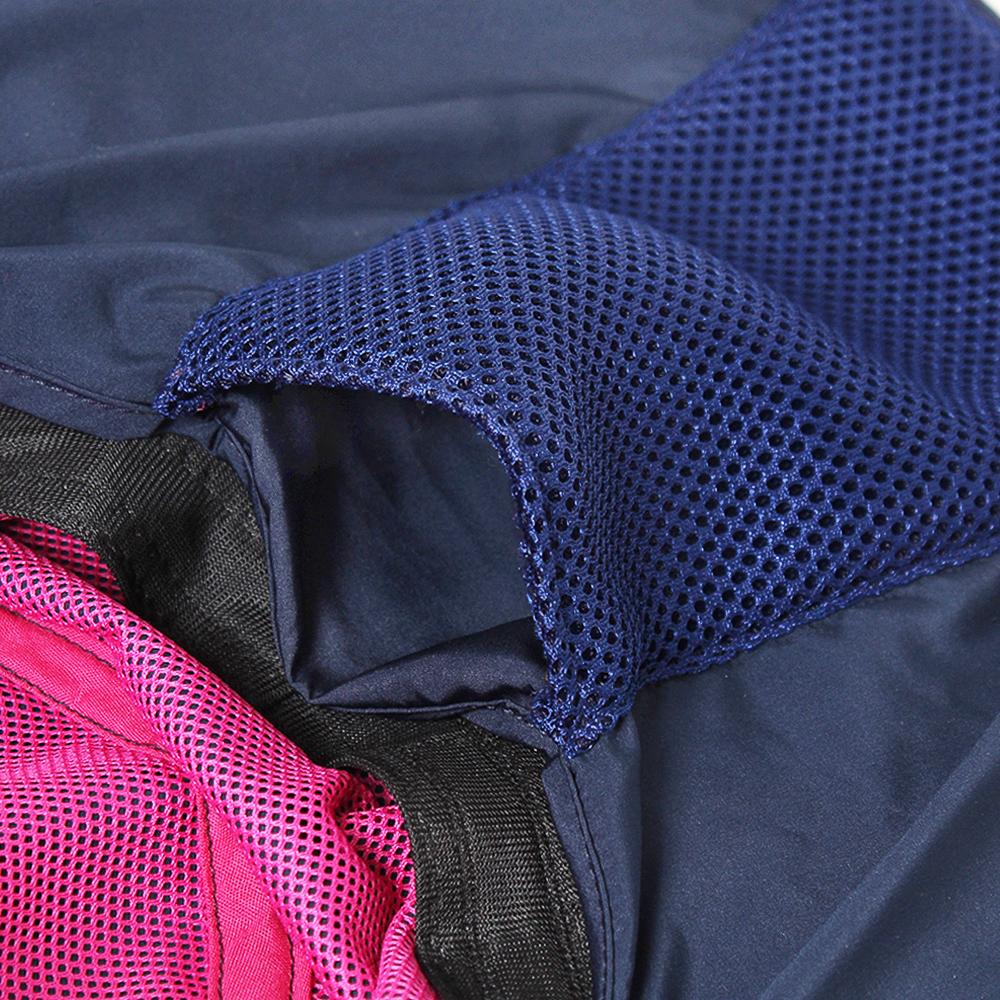 撥水遮光配色垂れ付きサファリ