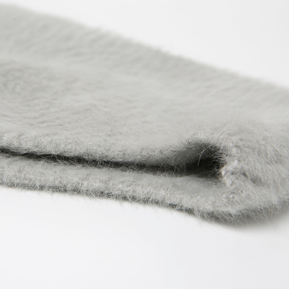 アンゴラ混イヤマフヘアバンド