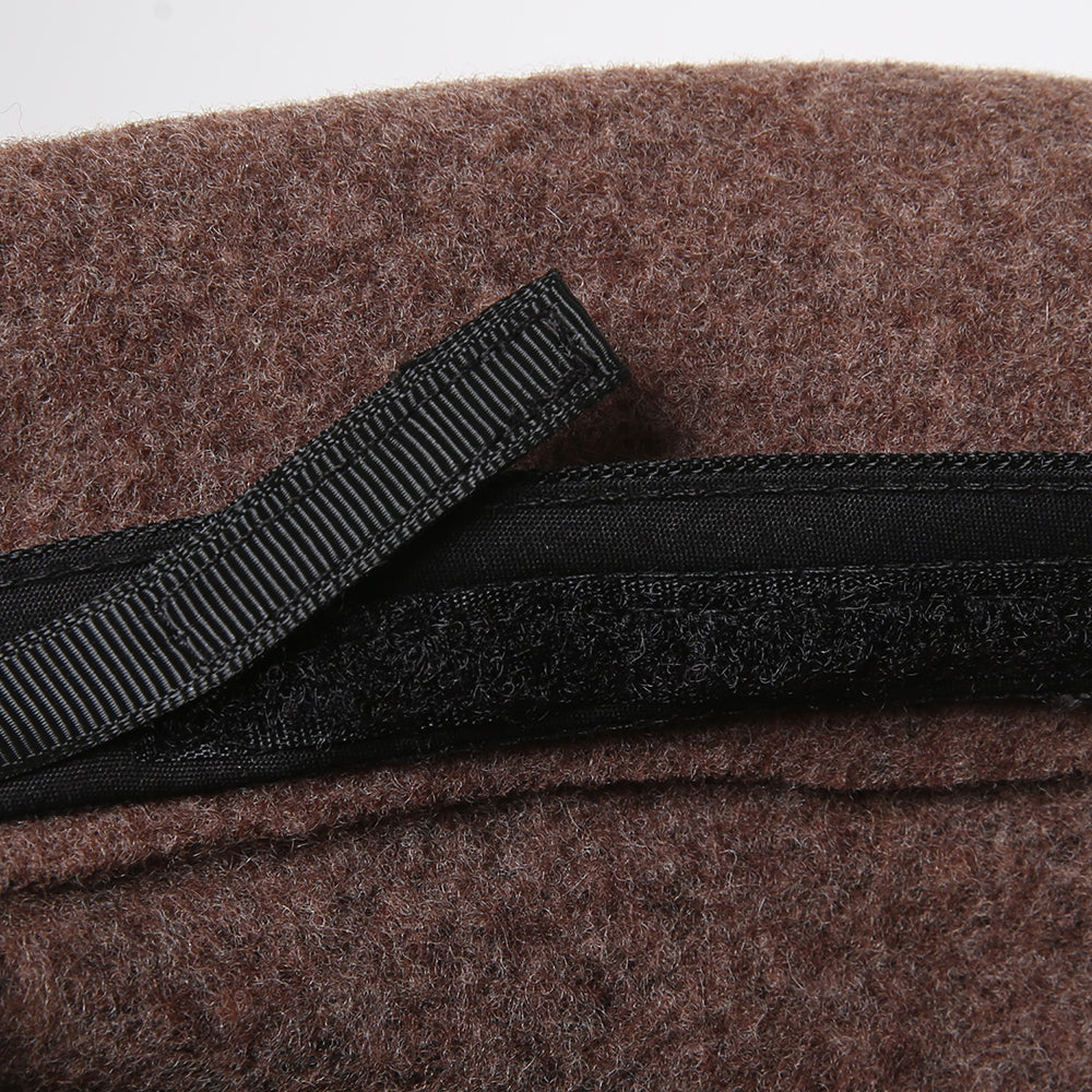 ソリッドカラーバスククロッシェ