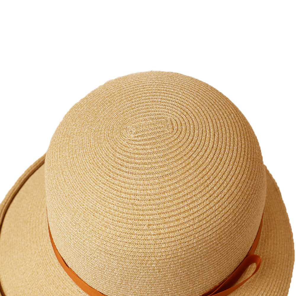 洗えるブレードリボン巻きブルトン