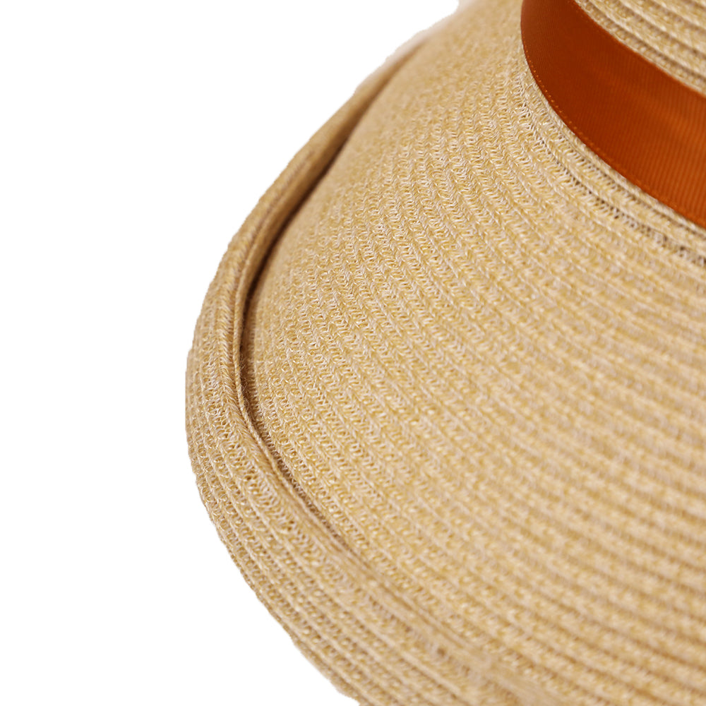 洗えるブレードリボン巻きブルトン