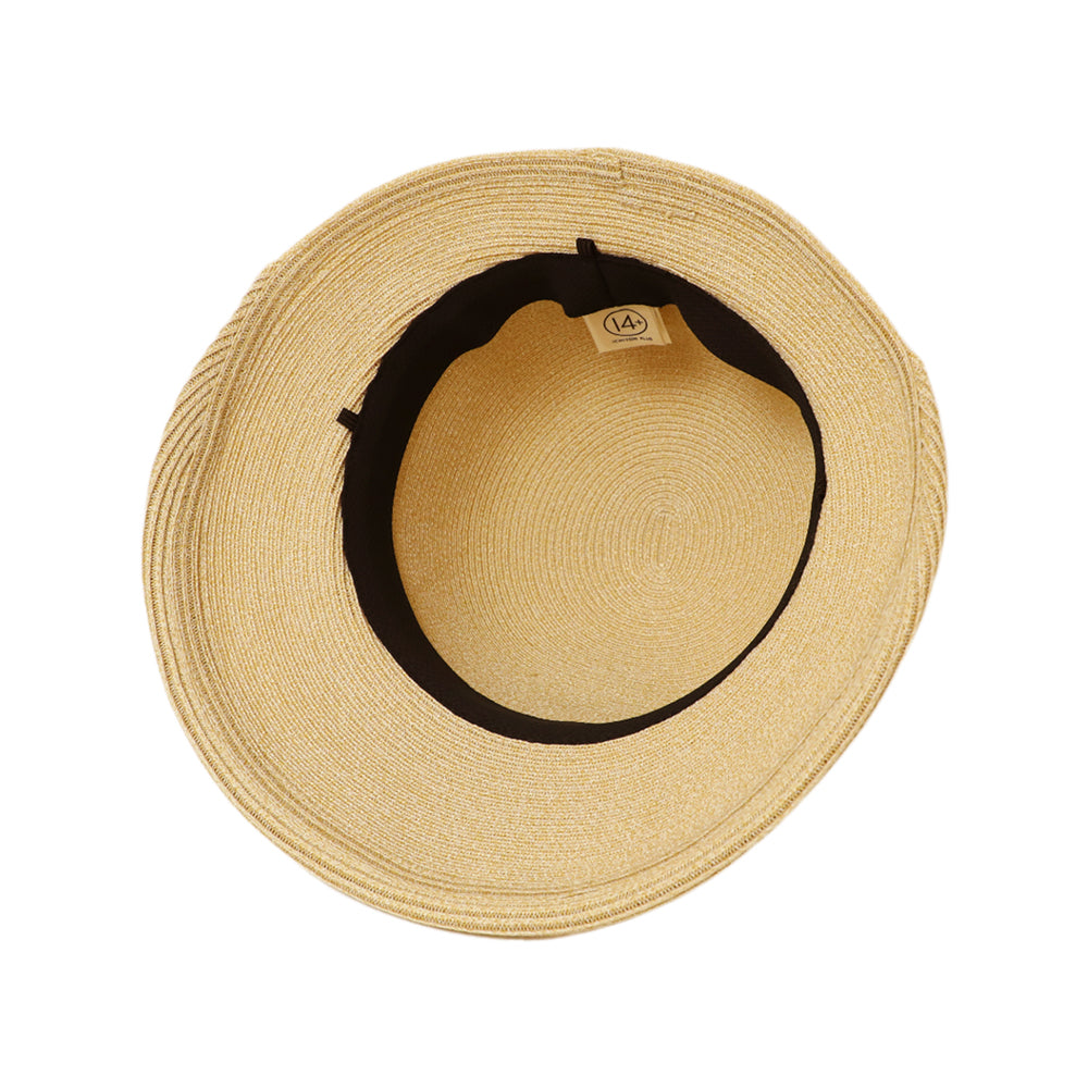 洗えるブレードリボン巻きブルトン