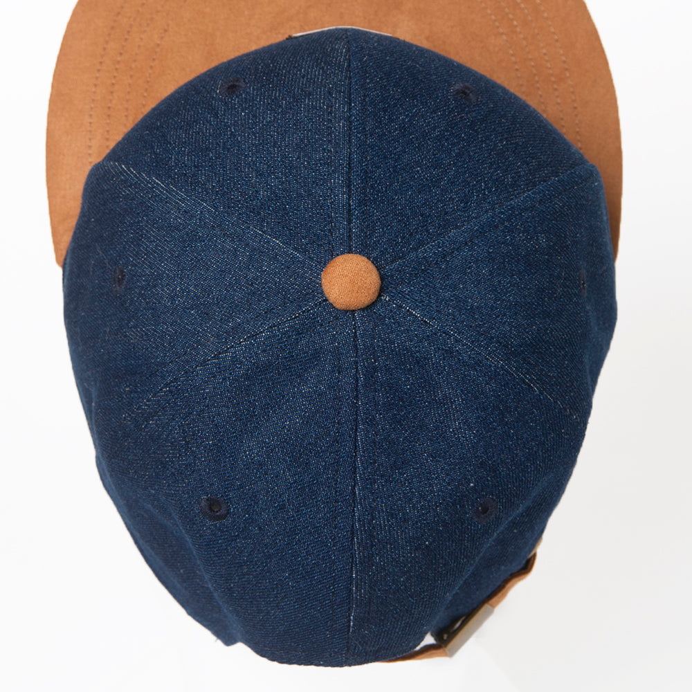 デニムスエードBBキャップ