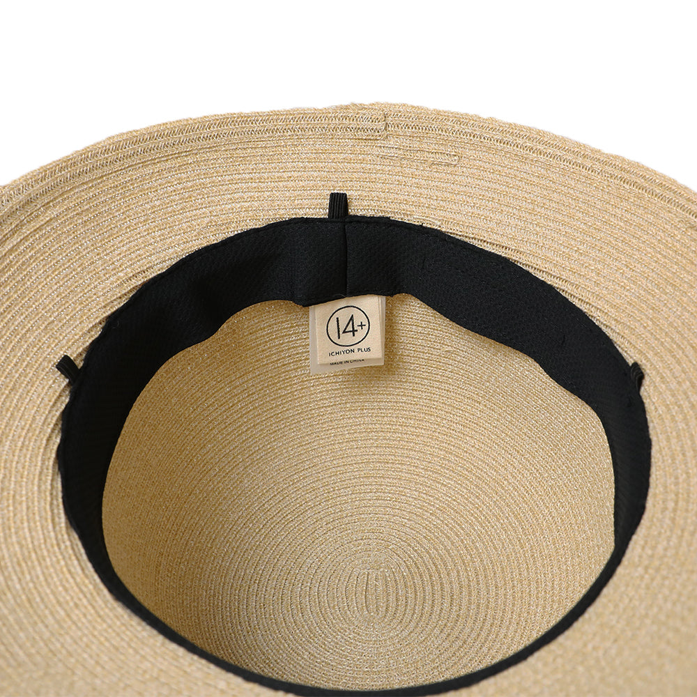 洗えるブレードリボン巻きブルトン