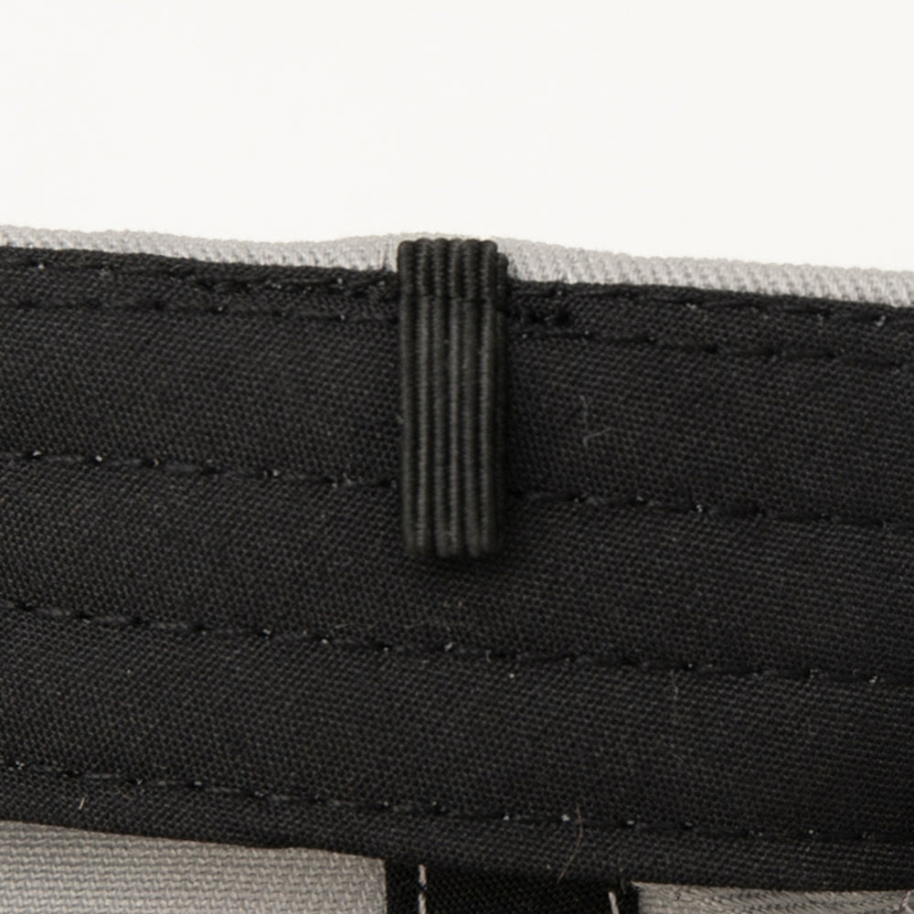 アルファベット刺繍フロントスマートキャップ