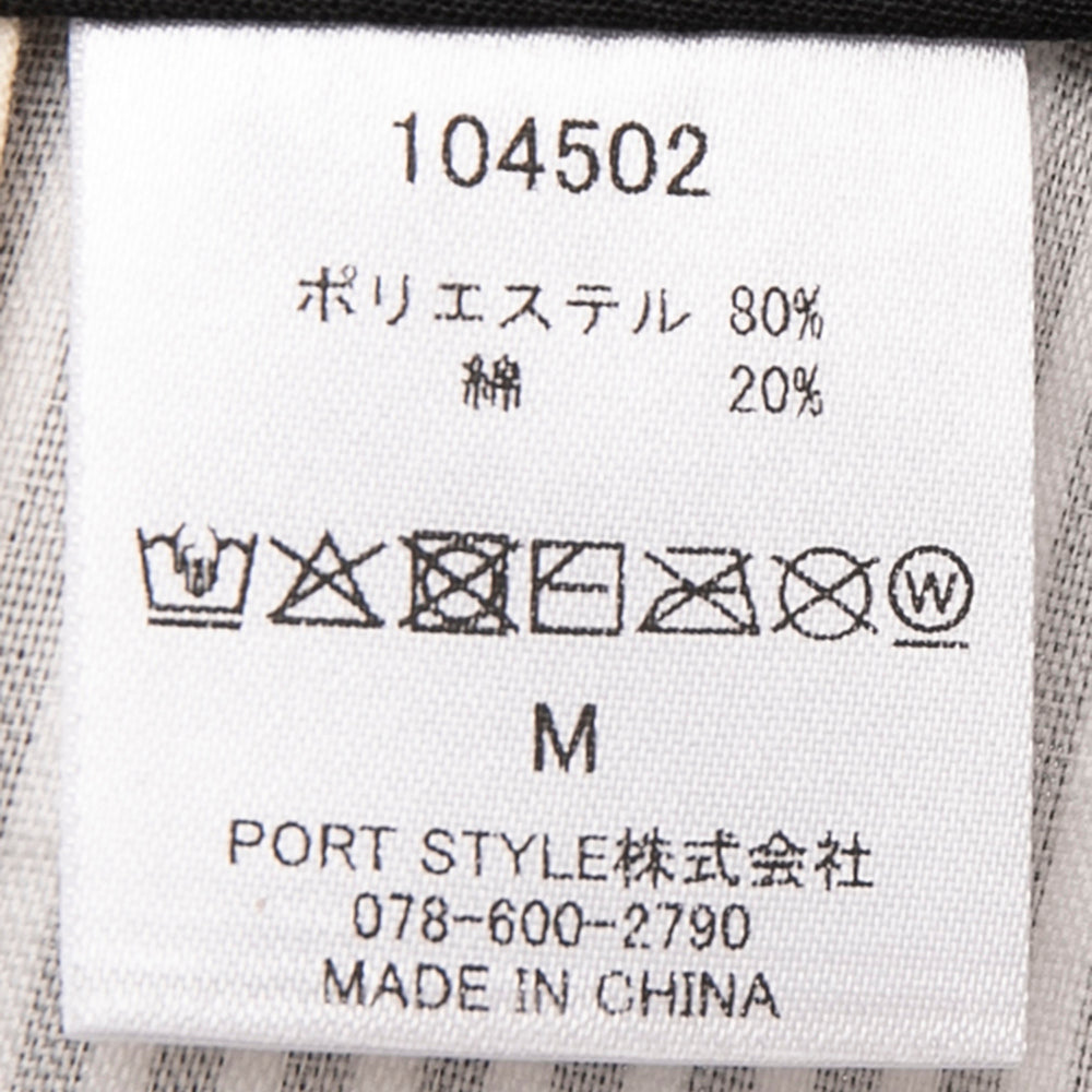 シアサッカーロングリボンキャップ