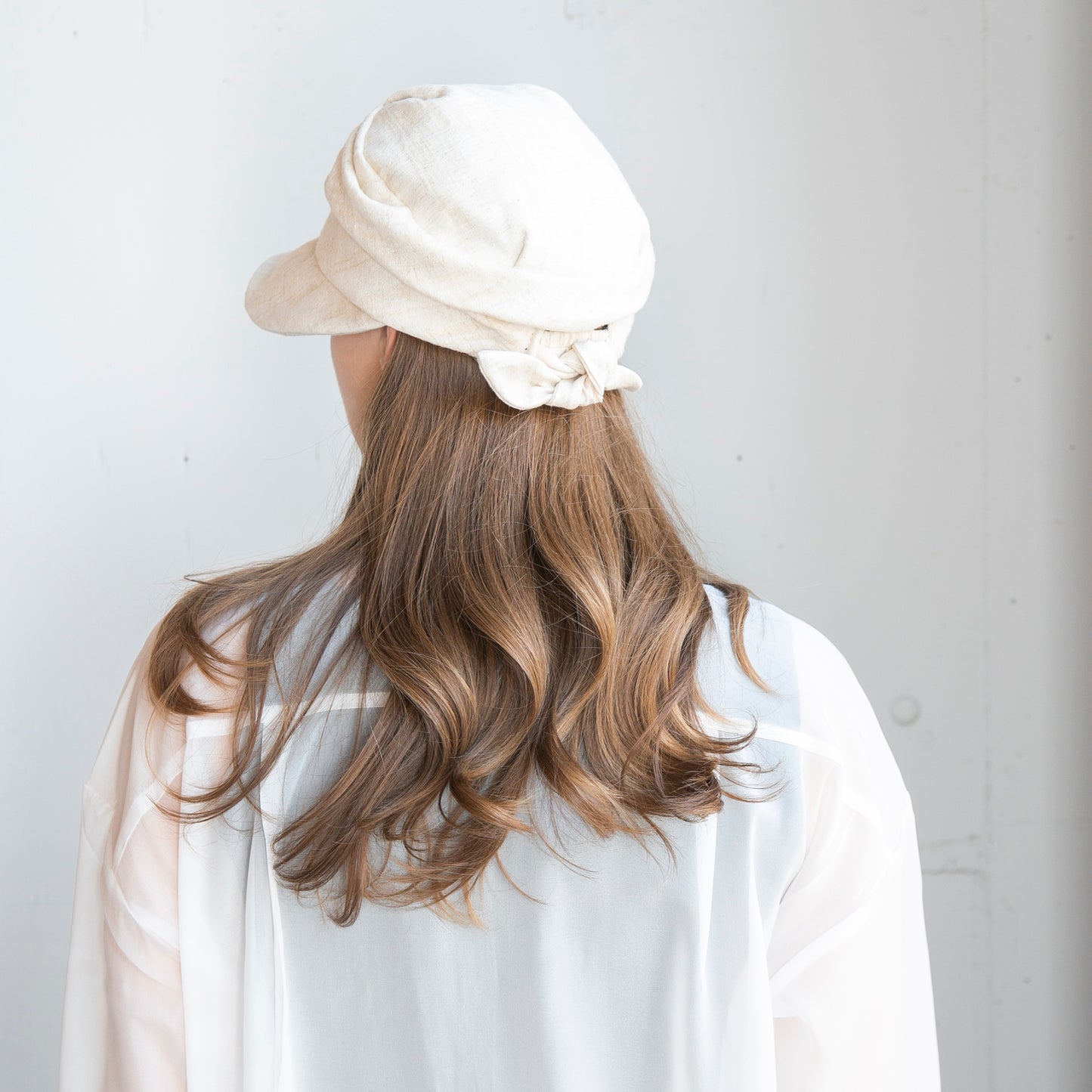 ツバワイヤー入りキャスケット