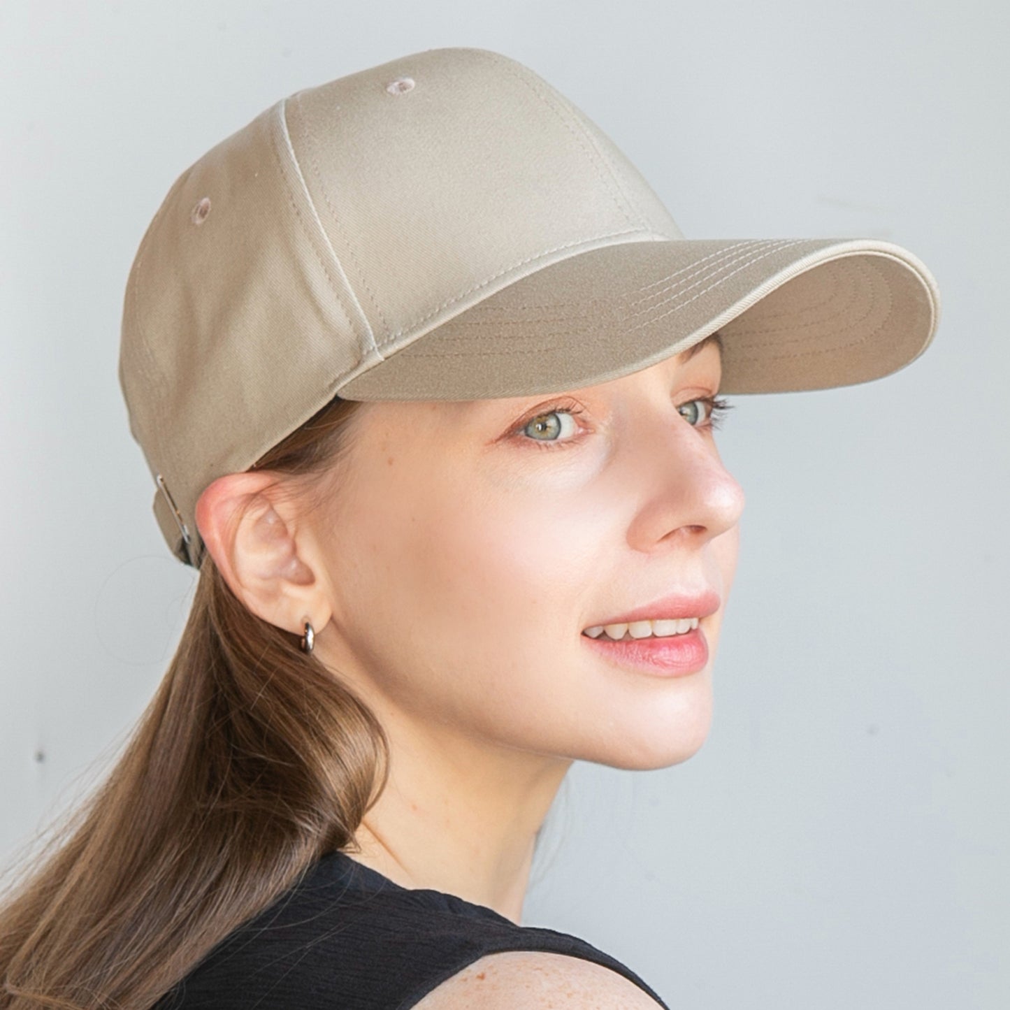 フロントスマートコットンキャップ