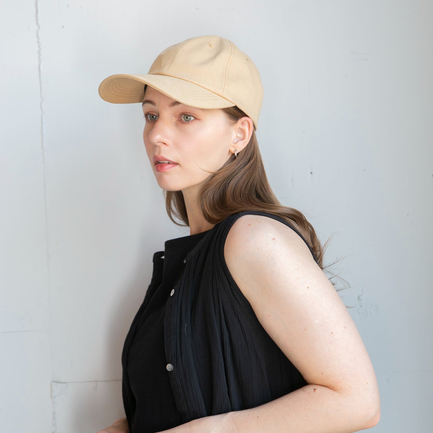 ロングバイザーキャップ