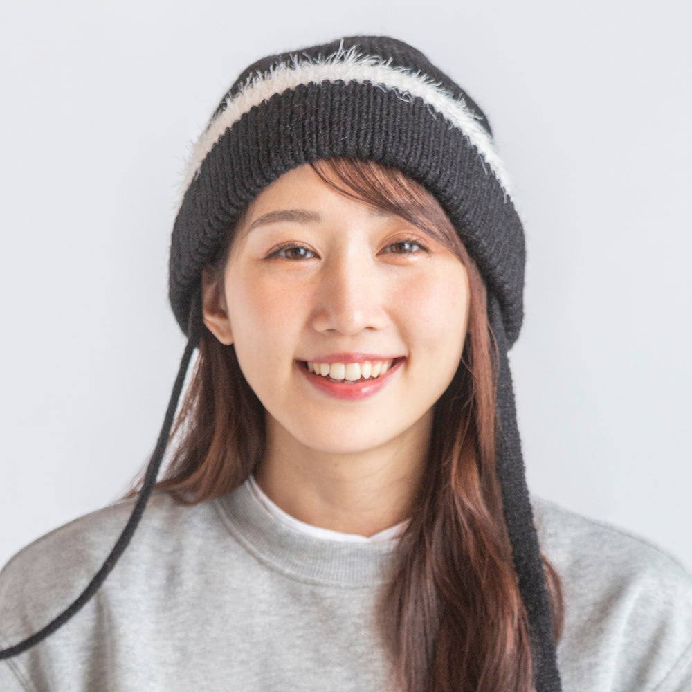 シャギーライン紐付きワッチ