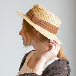 麦ブレードカンカン帽