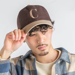 C刺繍配色CAP