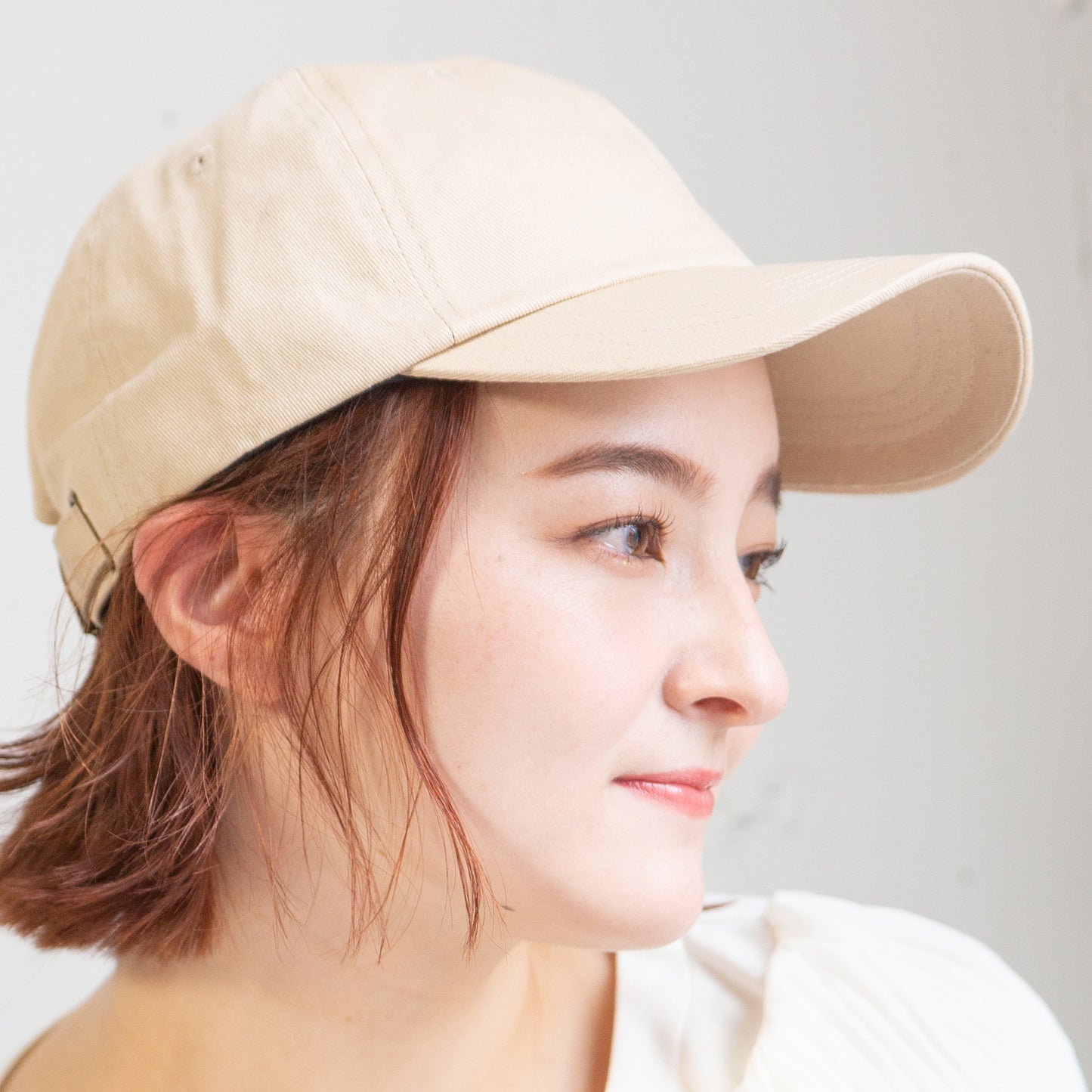 深めシンプルキャップ