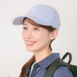 シアサッカーIP刺繍キャップ