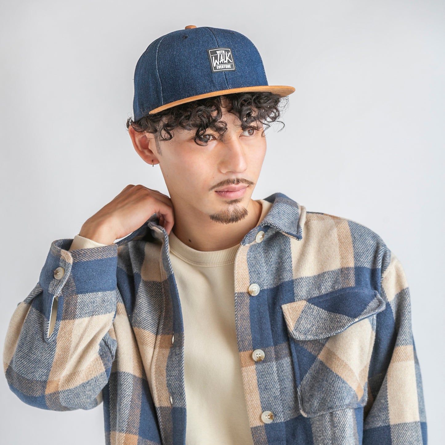 デニムスエードBBキャップ