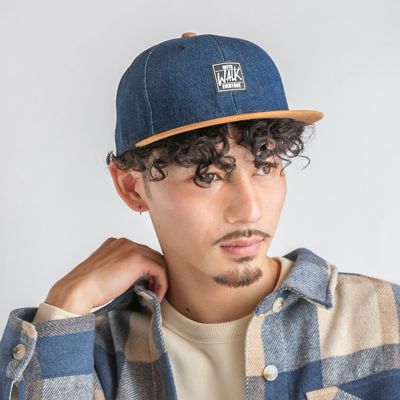 デニムスエードBBキャップ