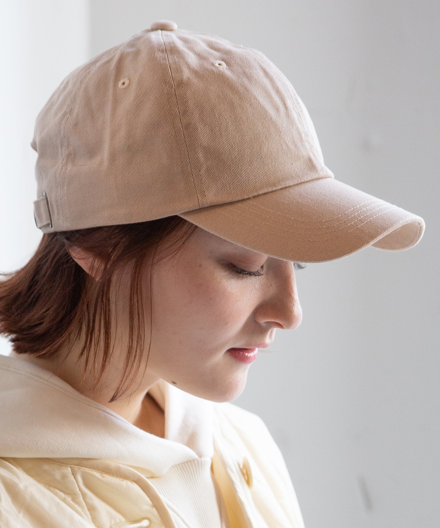 深めシンプルキャップ