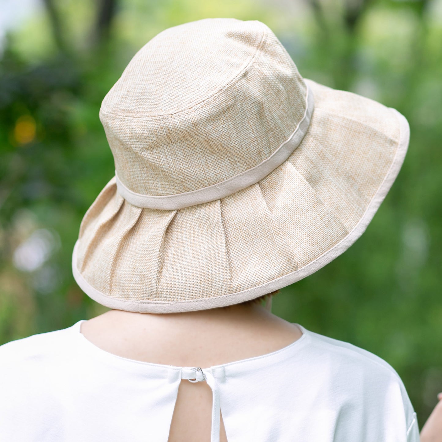 ポリジュートツバタック入りハット