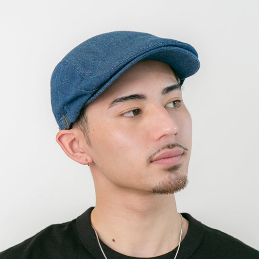 デニムシンプルハンチング