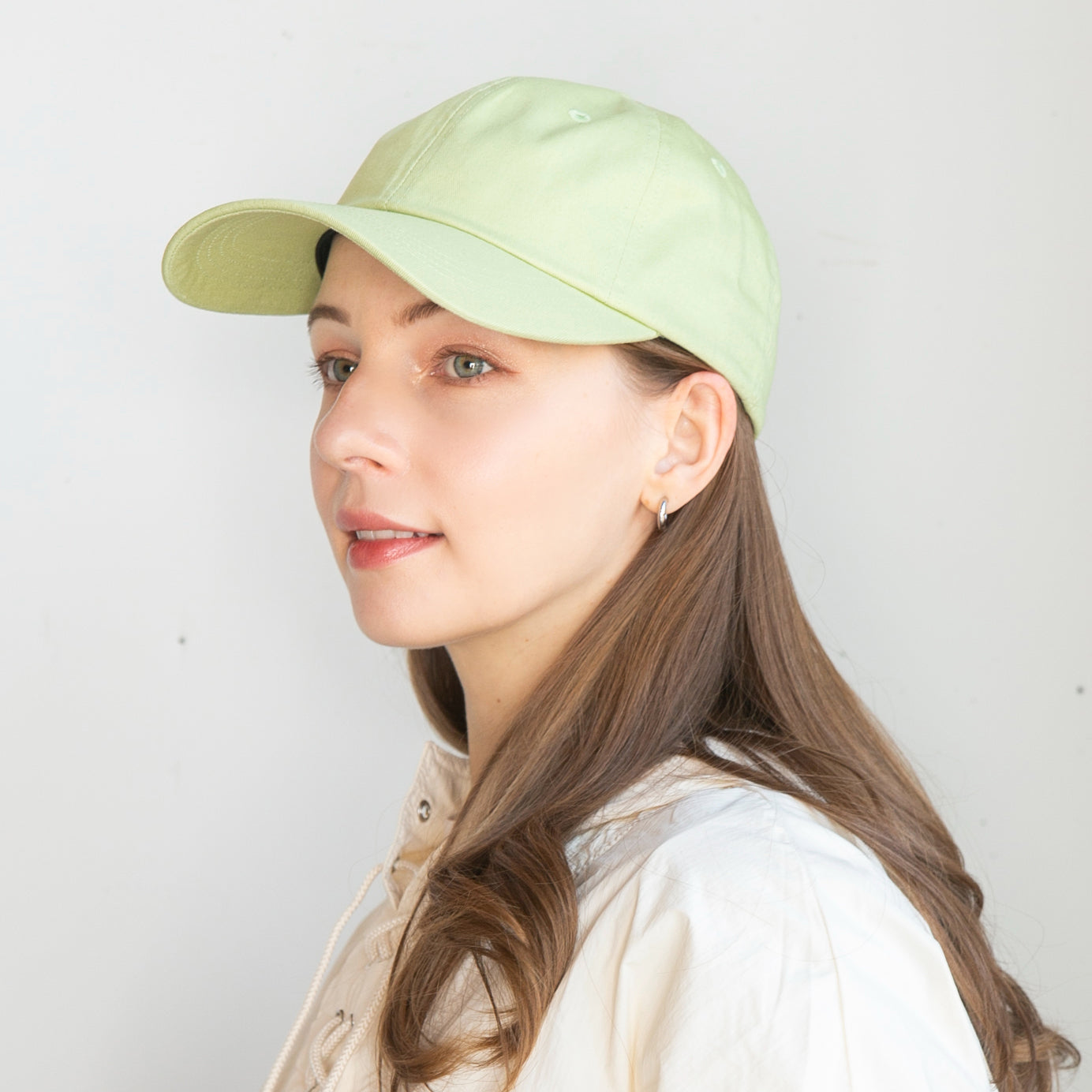 無地ツイルサイズキャップ