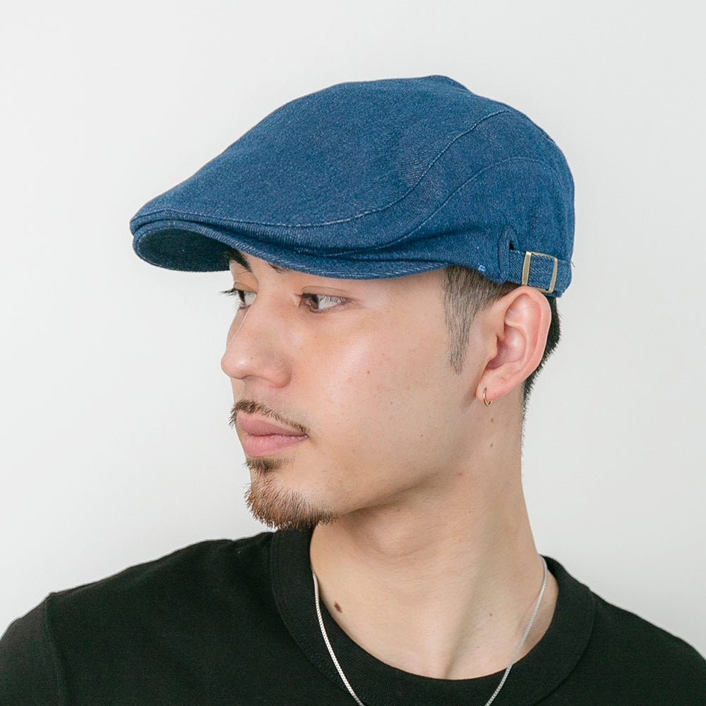 デニムシンプルハンチング