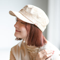 革タグワークキャップ