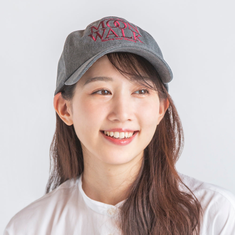 ウォッシュツイルMOONWALK刺繍キャップ – イチヨンプラス / 帽子通販