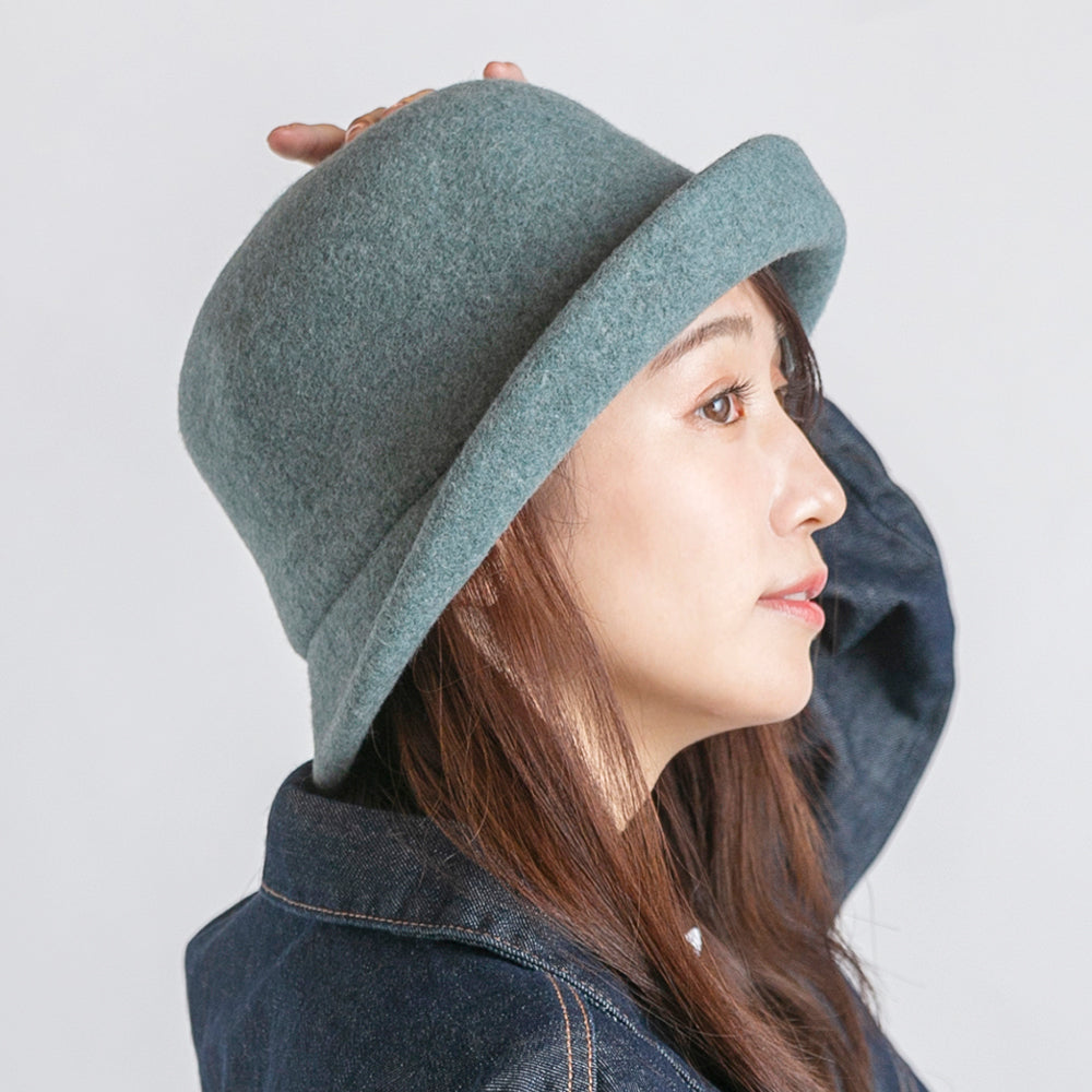 ソリッドカラーバスククロッシェ