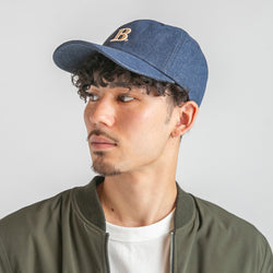デニムB刺繍キャップ