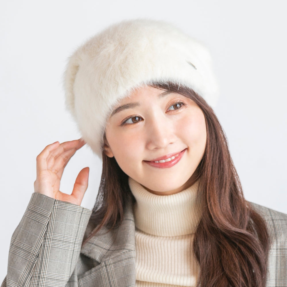 チャーム付アンゴラ混シャギーワッチ