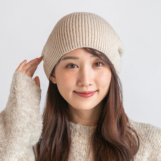 スパンコールヤーンビーニー