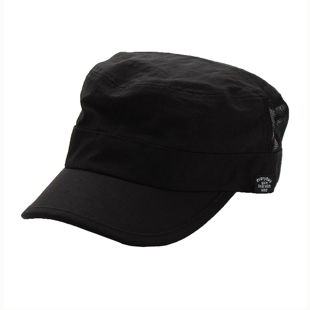 yori　撥水リボンキャップ　ブラック UV日よけ付きリボンキャップ | all item| yori